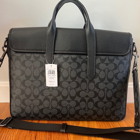 Men's Coach - Sullivan Portfolio Briefcase - Picture 1 of 5